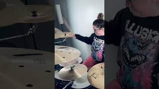 Spiritbox  Cellar Door short drum cover [upl. by Eahs]