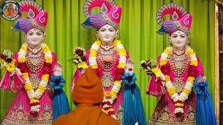 baps new morning aarti and new ashtak  baps different Temple aarti  by H H Mahant swami maharaj [upl. by Ollayos]