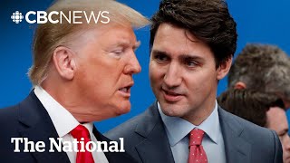 Canada scrambles to respond to Trump’s 25 tariff threat [upl. by Arutnev]