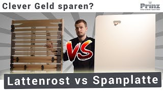 LATTENROST vs SPANPLATTE SelbstbauLattenrost [upl. by Tarabar]