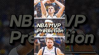 NBA MVP Prediction shai sga lukadoncic nikolajokic [upl. by Eidok799]