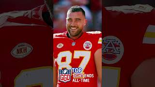 Top Tight Ends AllTime nfl football chargers chiefs vikings broncos ravens [upl. by Sordnaxela469]