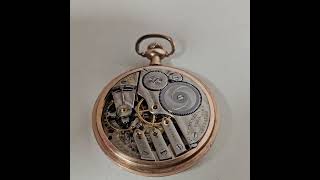 ELGIN Pocket watch Filled gold [upl. by Akehs]