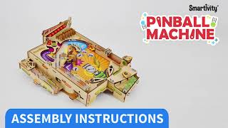 SMARTIVITY  Pinball Machine  How to Make [upl. by Kciremed980]