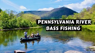 Pennsylvania River Bass Fishing [upl. by Atiral11]