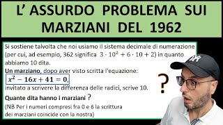 Lassurdo problema sui marziani del 1962 [upl. by Oirad]