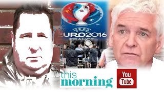 jason Marriner V Phillip Schofield on This Morning back in 2016 [upl. by Mcgean]