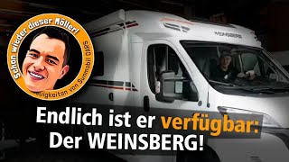 WEINSBERG Pepper 600 MEG 2022  JETZT verfügbar  Wohnmobil ROOMTOUR [upl. by Nahseez]