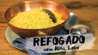 REFOGADO ARROZ como fazer arroz branco  2 receitas [upl. by Kemble662]