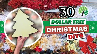 30 Creative Dollar Tree Christmas DIYs You’ll Love to Make 🎄💖 [upl. by Igic557]