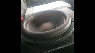 Underpowered Massive Audio Hippo XL caraudio subwoofer bass [upl. by Lemrac]