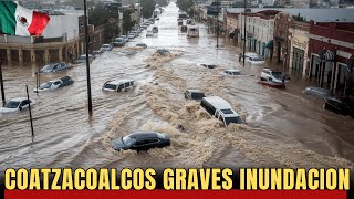 Hace 2 minutos ¡México Subió agua en Coatzacoalcos cerraron completamente vías [upl. by Carpio697]