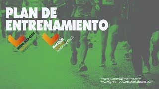 PLAN MARATON VALENCIA Y MEDIA MARATON VALENCIA 👨‍🎓 [upl. by Eppes583]