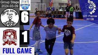 Bay Area Roots Grey 13B 61 Top Notch Futsal 2013B USA  US Futsal NW Regional U11  20240309  FG [upl. by Neirod]