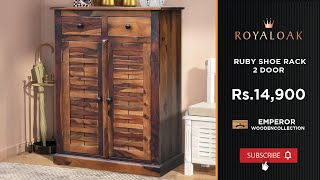 Royaloak  Ruby Shoe Rack 2 Door [upl. by Aillicsirp65]