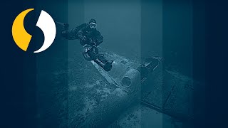 Exploring the wreck of JU 87 STUKA plane with Seacraft DPV [upl. by Emerson]