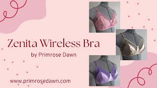 Introducing the Zenita Wireless Bra Sewing Pattern [upl. by Naej]