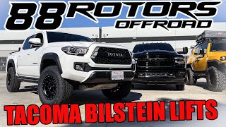 TACOMA BILSTEIN 5100 6112 5160 SHOCKS LIFTED 4X4 TRD OFFROAD [upl. by Trbor497]