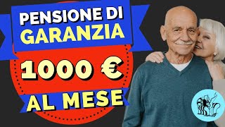 La PENSIONE DI GARANZIA 👉 1000€ al mese PER TUTTI❗️Ecco la propostaidea 💡 [upl. by Zeuqirdor999]