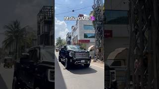 Black GMC shorts trending gmc automobile mafia thar fortuner truck tharlover cars v8 car [upl. by Ahsiym]