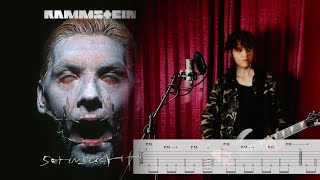 Rammstein  Alter Mann Guitar Tab Tutorial [upl. by Lipp94]