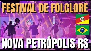 🔴 Ao Vivo 51º Festival Internacional de Folclore Nova Petrópolis RS Rio Grande do Sul Turismo RS [upl. by Yrok167]