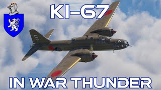 Ki67 In War Thunder  A Basic Review [upl. by Enitsud]