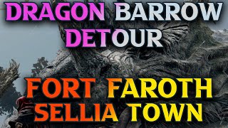 Elden Ring Dectus Medallion Right Location  Fort Faroth and Sellia Town Walkthrough [upl. by Wachtel]