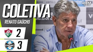 COLETIVA RENATO GAÚCHO  AO VIVO  Fluminense x Grêmio  Brasileirão 2023 [upl. by Auhoj]