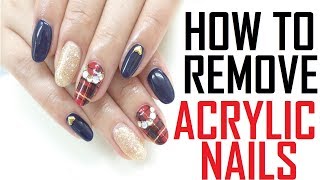 15 FAST Acrylic Nails Removal REMEDIES  How To Remove Acrylic Nails At Home Naturally [upl. by Nerred]