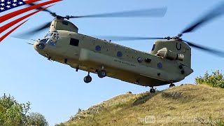 Chinook Pilots Awesome Maneuvering Skills [upl. by Aliza691]