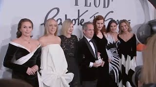 Cast of new FX series FEUD Capote Vs The Swans hit the town for premiere [upl. by Ermin]