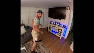 Boxing Skills amp Reflexes in Living Room [upl. by Ivets873]