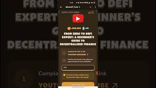 FROM ZERO TO DEFI EXPERT A BEGINNERS GUIDE TO DECENTRALIZED FINANCE  MEMEFI New Video Code [upl. by Seerdi]