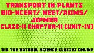 BiologyTransport in Plants Epis7Ch1111th NCERTNEETUG 202122AIIMSJIPMERPlant Physiology [upl. by Aniroz]