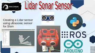 Creating a Lidar sensor using ultrasonic sensor for Slam [upl. by Cyndi38]