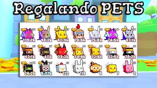 Regalando PETS en pet simulator 99 y Jugando con ustedes  Roblox [upl. by Jain]