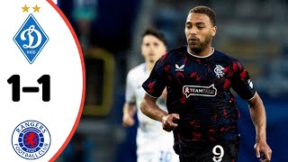 Dynamo Kyiv Vs Rangers 11 All Goals Results Extended Highlights [upl. by Mauri103]