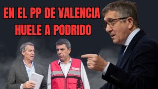 🔥PATXI LÓPEZ CASTIGA a ALBERTO NÚÑEZ FEIJÓO y pone en SOLFA las MARRANADAS de MAZÓN durante la DANA [upl. by Ruhtracam]