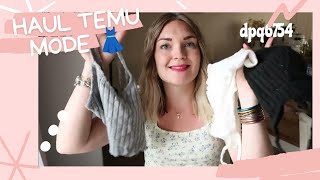 😱 HAUL amp TRY ON TEMU  👗On teste les vêtements 🥰 [upl. by Guenna]