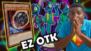 ABYSS ACTOR DECK OTK  BUDGET YUGIOH AT ITS BEST 😂 [upl. by Dody]