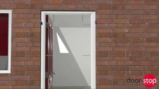 doorstop How To video  how to change a door [upl. by Adamsen121]