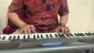 Adonia Christian  Ku Di Bri Kuasa  SundayService keyboardcover [upl. by Blatman]