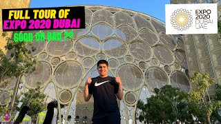 DUBAI EXPO 2020 FULL TOUR  VISITING INDIA PAVILLION  😍🔥 [upl. by Lanni]