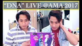 BTS LIVE AMAs 2017 PERFORMANCE REACTION 방탄소년단 [upl. by Inafit]