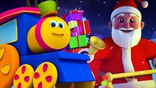 Bob el tren  cascabeles  navideñas rimas  Papá Noel canción  Bob Train Jingle Bells in Spanish [upl. by Gleeson641]