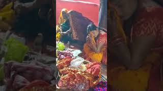 Bhorwa ghat Jai chhati maiya ♥️ 🙏 👏 viralvideos shorts short trendingvideo pujavlog status [upl. by Hathaway]