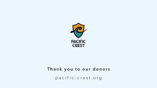 Thank you to our Pacific Crest scholarship donors [upl. by Arjan488]