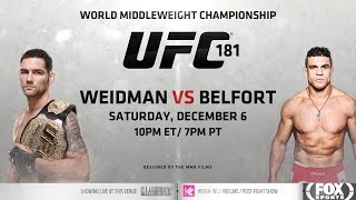 UFC 187 Weidman vs Belfort Promo [upl. by Ahsika]