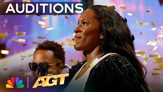 Liv Warfield Receives GOLDEN BUZZER from Simon Cowell For Original quotStarequot  Auditions  AGT 2024 [upl. by Nerland456]